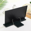 Portable Steel Book Reading Desk Stand Adjustable Book Black Document Holde New