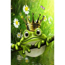 5D DIY Full Drill Diamond Painting Cross Stitch Embroidery Kit (Frog01)