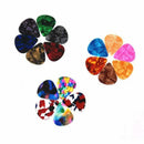 60 Pack Abstract Art Colorful Guitar Picks, Unique Guitar Gift For Bass, El L5U7