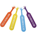 4x/set Colorful Plastic Bookmarks Set Creative Gift Children Stationery OZ