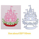 3pcs Cutting Dies Metal Blessing Town DIY Scrapbooking Embossing Stencils