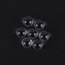 100pcs  7mm pocket outdoor hunting slingshot catapult target clear glass ball M&