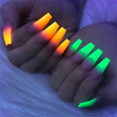 12 Colors/Set Acrylic Fluorescent Powder Glow In the Dark Manicure Nails Pigment