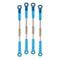 4Pcs Steering Linkage Pulling Rod for 1/10 RC Car DIY Parts Hobby Models