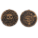 10x Plastic Pirate Treasure Coins Kids Toys Game Coins Halloween Party Props 3C