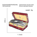 Retro Vinyl Record Brooches Badge Fashion Jacket Shirts Denim Ornament Pins