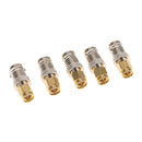10Pieces SMA Male to BNC Female SMA to BNC-JK RF Coax Radio Antenna Adapter