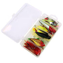 91pcs/bag Colorful Fishing False Lures 181g Bionic Hard Baits Kit Sequins