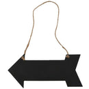 arrow hanging black chalkboard MESSAGE FUN PLAQUE KITCHEN GIFT HOME NOTE ME T8V6