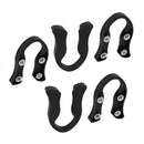 Plastic Household Black Handheld Wine Bottle Foil Cutter 5pcs N9V3