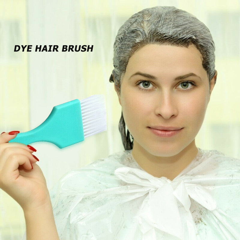 Salon Hairdressing Styling Brush Hair Color Dye Tint Stirring Comb (Green) A