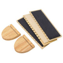 12 Bit Bamboo Jewelry Collection Display Necklace Earrings Bracelets Rings