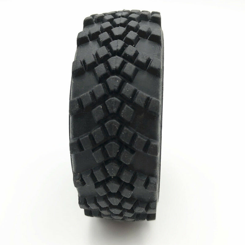 Spare Part Soft Rubber Tires for WPL B-14 B16 B36 B24 Military Truck 1/16 RC Car