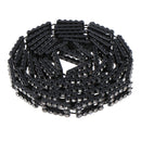 1 Yard 8mm Rectangle Rhinestone Chain Trim Applique DIY Crafts Accessories
