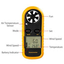 Gm816 Digital Handheld Anemometer, Pocket Digital Anemometer With Lcd Displ