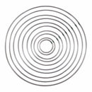 10Pcs Metal Dream Catcher Dreamcatcher Ring Macrame Craft Hoop Set  DIY