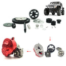 1 Set Gearbox Gear Kit Stainless Steel For 1/10 RC Car Axial SCX10 90016 Crawler