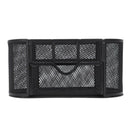 Multifunctional 9 Components Table Metal Desktop Storage Box (Black)