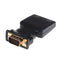 1Pc VGA to HDMI converter with audio full HD VGA to HDMI adapter LJ