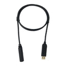 USB1RD65A USB Switch Cable 6.35mm Audio Plug Jack Female for Foot Switch 1m