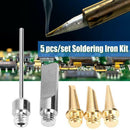 Gas Soldering Iron Head Tip Butane Gas Soldering Iron Kit Welding Set Torch Best