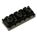 Plastic Black Plastic Electric Guitar Tremolo String Locking Nut with Screw