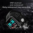 Y68 Smartwatch 1.3 inch OLED Blood Pressure Heart Rate Monitor Smart Watch