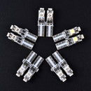 2pcs T5 Car Auto LED smd 3528 Wedge LED Light Bulb Lamp Dash Board Light White3C