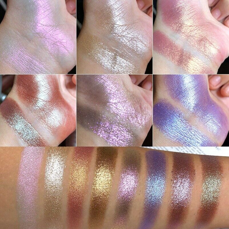 Ucanbe Brand Shimmer Loose Eye Shadow Powder Makeup Pigment Waterproof Glit J5M6