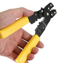 2-In-1 Crimping Gear Stripping Pliers Stripping Cold Crimping Terminal Plie