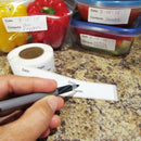 1 Roll Of 125 Pcs Self-Adhesive Removable Freezer Refrigerator Food Storage