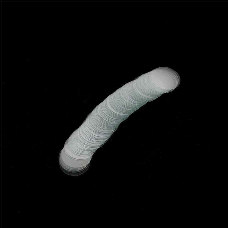 100Pcs 16mm Blank Round Microscope Cover Glass Cover Slips for Lab Medicalxp Gn