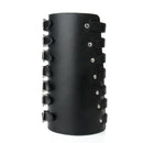 Cuff Punk Rivet Bracelet Leather Bangle Fashion Charms Christmas Gift Black