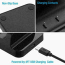 Dual USB Charging Dock Controller Charger+2 Rechargeable Batte X7O0 One S9Z S4L3