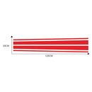 2pcs Vinyl Car Stickers Long Stripe Hood Decals Graphics Auto Styling