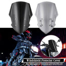 Motorcycle Front Windshield Windscreen Deflector Protector with Bracket for