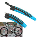 Mountain Bike Bicycle Cycling Front Rear Mudguard Black blue