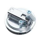 2 x 45mm Stainless Steel Round Flush Hatch Latch Handle Lift Cabinet Lock