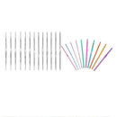 70x Aluminum Crochet Hooks Set Knitting Sweaters Needles Pin Sewing Too FNG