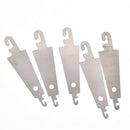 10x Steel Hook needle threader help forhand sew Ribbon embroidery cross tool TE