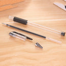 12 pcs Basic liner roller ball pen for writing signature ballpoint ink pen Tool