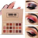 18 Colors Eyeshadow Palette Matte Glitter Makeup Shimmer Shadow Cosmetic Ey B5P7