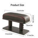 Universal Auto Car Armrest Box Mat PU Leather Console Pad Memory Foam Cushion