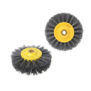 1 piece 150x40mm x M14 P80Nylon Abrasive Wire Polishing Brush Wheel for Woo