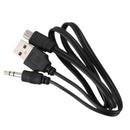 USB 2.0 to Mini A Male 3.5mm Jack Plug Audio Data Cable 45cm 2 Pcs S8N1