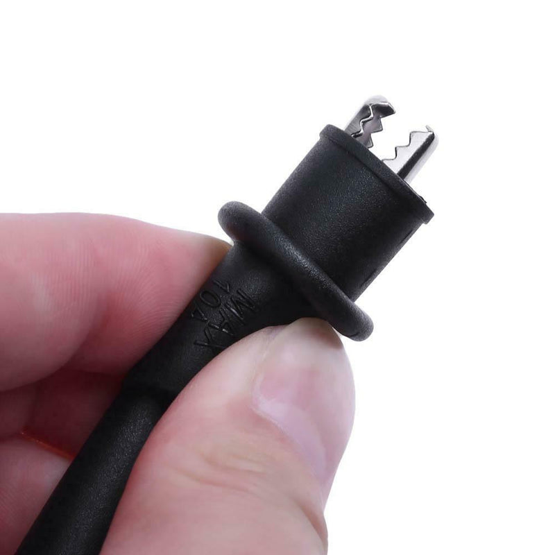 1 Pairs Alligator Crocodile Test Clips Clamps for Multimeter Tester Probe