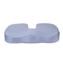 Coccyx Orthopedic Memory Foam Seat Cushion for Chair Car Office Home Grey