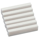 6 String Acoustic Guitar Bone Bridge Nut for Guitar Replacements Parts 6pcs