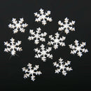 10pcs Snowflake Rhinestone Wedding Xmas Invitation Embellishment Buttons