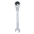 Tubing Ratchet Wrench Horn Spanners 72 Tooth Alloy Steel Repair Tool 10mm